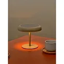 Nordlux Lámpara solar de mesa ELMER SOLAR IP44, verde regulable