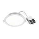 Luminaria empotrable para techos MANACOR 18 IP20/IP44, blanco regulable