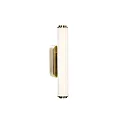 Luminaria de pared VIRELLE 32 IP44, latón regulable
