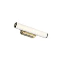 Luminaria de pared VIRELLE 32 IP44, negro regulable