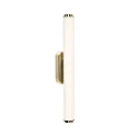 wall luminaire VIRELLE 50 IP44, brass dimmable