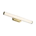 Nordlux Luminaria de pared VIRELLE 50 IP44, latón regulable