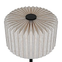 Nordlux Luminaria de mesa VIVIENNE E27 IP20, beige, negro 