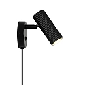 Nordlux Luminaria de pared VICO giratorio, giratorio GU10 IP20, negro 