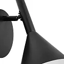 Nordlux Luminaria de pared KELVIS GU10 IP20, negro 