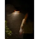Nordlux Lámpara solar de pared MARCELLIO con sensor IP54, marrón 