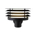 Nordlux Luminaria de pared para exteriores CIRELLA E27 IP54, seaside negro regulable