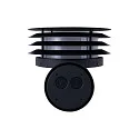 Nordlux Luminaria de pared para exteriores CIRELLA E27 IP54, seaside negro regulable
