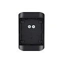 Nordlux Luminaria de pared para exteriores NICO 22 ROUND MAXI GU10 IP54, negro regulable