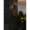 Nordlux Luminaria de pared para exteriores NICO 22 ROUND MAXI GU10 IP54, negro regulable