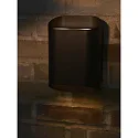Nordlux Luminaria de pared para exteriores NICO 22 ROUND MAXI GU10 IP54, negro regulable