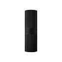 Nordlux Luminaria de pared para exteriores KYKLOP RIPPLE WL MAXI Arriba-Abajo, cilíndrico, con portalámpara E27 IP54, negro mate