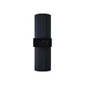 Nordlux Luminaria de pared para exteriores KYKLOP RIPPLE WL MAXI Arriba-Abajo, cilíndrico, con portalámpara E27 IP54, negro mate