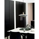 pendant luminaire BRETAGNE 38 G9 IP20, grey dimmable