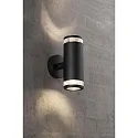 Nordlux Luminaria de pared para exteriores BIRK UP/DOWN GU10 IP44, negro 