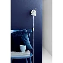 Luminaria de pared ASLAK de 1 llama, con interruptor, ajustable GU10 IP20, blanco tráfico 