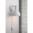 Luminaria de pared POP E27 IP20, blanco 