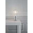 Nordlux Table lamp SIV 2, E27, marble, white