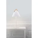 design for the people by Nordlux design for the people by Nordlux Table lamp STRAP, height 55cm, shade Ø 25cm, E27, white