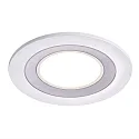 Nordlux Luminaria empotrable para techos CLYDE 8 3 veces, plano, forma del anillo IP20, blanco regulable