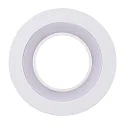 Nordlux Luminaria empotrable para techos CLYDE 8 3 veces, plano, forma del anillo IP20, blanco regulable