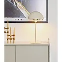 Nordlux table lamp ELLEN 20 half round, with switch, with lamp socket E14 IP20, beige 