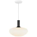 Nordlux Luminaria colgante ALTON 35 E27 IP20, latón, negro regulable