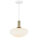 Nordlux Luminaria colgante ALTON 35 E27 IP20, latón, negro regulable