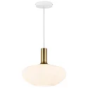 Nordlux Luminaria colgante ALTON 35 E27 IP20, latón, negro regulable