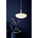 Nordlux Luminaria colgante ALTON 35 E27 IP20, latón, negro regulable