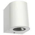 LED Outdoor Wall luminaire CANTO 2, IP44, 12W 2700K 500lm 2x75°, white