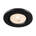 Nordlux Luminaria empotrable MIXIT PRO GU10 IP23, negro mate regulable