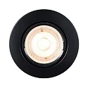 Nordlux Luminaria empotrable MIXIT PRO GU10 IP23, negro mate regulable