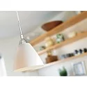 Nordlux Luminaria colgante READ E27 IP20, blanco opalino