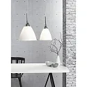 Nordlux Luminaria colgante READ E27 IP20, blanco opalino