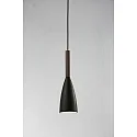Nordlux Luminaria colgante PURE E27 IP20, negro