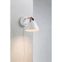 Luminaria de pared STRAP 15 GU10 IP20, blanco