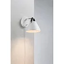 Luminaria de pared STRAP 15 GU10 IP20, blanco