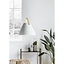 design for the people by Nordlux pendant luminaire STRAP 36 E27 IP20, white dimmable