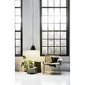 design for the people by Nordlux pendant luminaire STRAP 36 E27 IP20, black dimmable