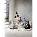 design for the people by Nordlux pendant luminaire STRAP 36 E27 IP20, black dimmable