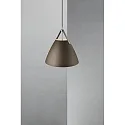 design for the people by Nordlux pendant luminaire STRAP 36 E27 IP20, beige dimmable