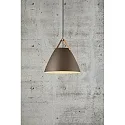 design for the people by Nordlux pendant luminaire STRAP 36 E27 IP20, beige dimmable