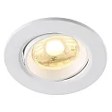 Nordlux Luminaria empotrable ROAR LED IP23, blanco regulable 6W 590lm 3000K 36° 36° CRI 80