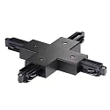 Conector en X monofásico LINK, negro