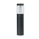 Luminaria de zócalo ENDURA® STYLE LANTERN MODERN 50CM cilíndrico, conmutable IP44, plomo oscuro 
