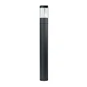 Luminaria para balizas ENDURA® STYLE LANTERN MODERN 90CM cilíndrico, conmutable IP44, plomo oscuro 