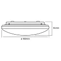 Ledvance ceiling luminaire ORBIS® SPARKLE CLICK-DIM 400MM IP20, dimmable