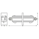 Ledvance TRACKLIGHT LINEAR CONNECTOR BK