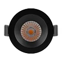 Ledvance Luz downlight SP FIX P 8W 930 PS DIM IP44 BK rígido, con interruptor, multipower, retroceder IP44/IP20, negro